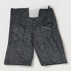 Athleta Women's Leggings Yoga Pants Zip Pockets Dark Gray (Sz XXS) 25x32 RN54023